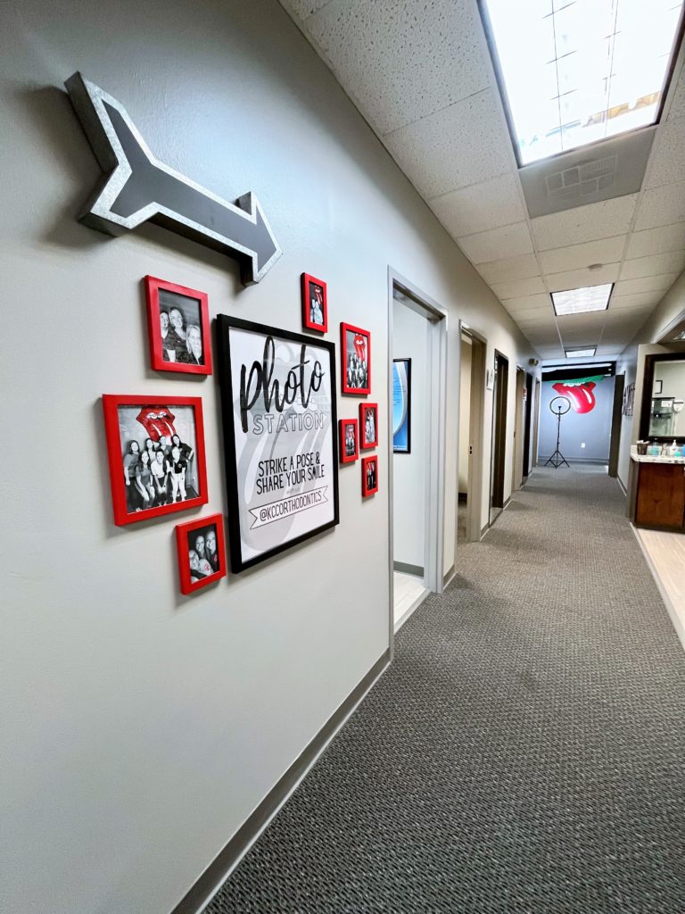 hallway at kcc orthodontics